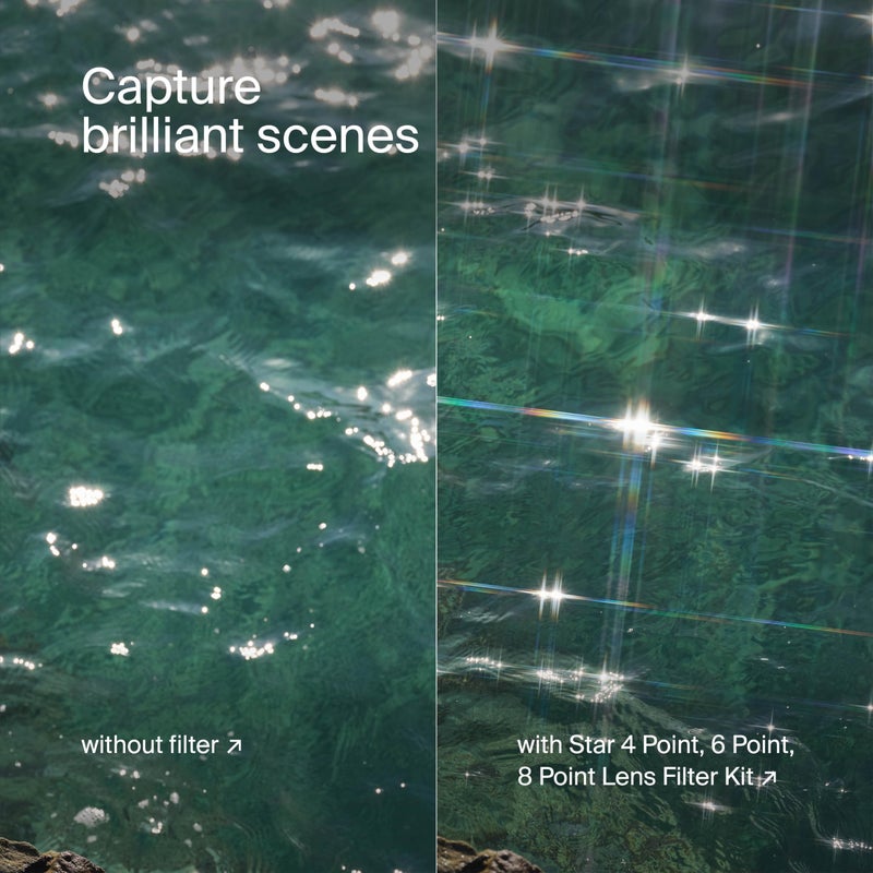 Urth 77mm Star 4, 6, 8-Point Lens Filter Kit - Image 5